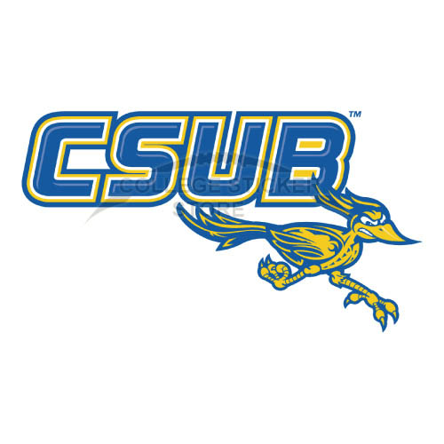 Customs CSU Bakersfield Roadrunners logo Iron-on Transfers N4056